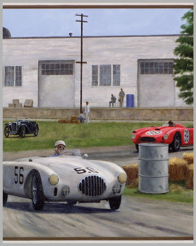 1954 Sebring painting by Fred Stout 2