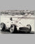 Monaco 1955 b&w photo by Fernando Gomez, autographed by Fangio and Moss 3