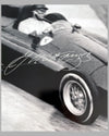 1956 Grand Prix of Monaco b&w photograph by Fernando Gomez, autographed by Juan Manuel Fangio 2