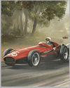 1956 Grand Prix of Italy at Monza oil painting by Dion Pears 2