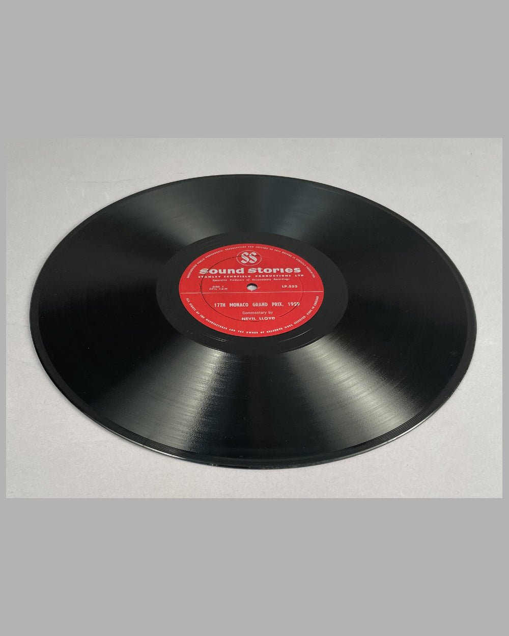 17th Monaco Grand Prix sound stories album phonograph record 4