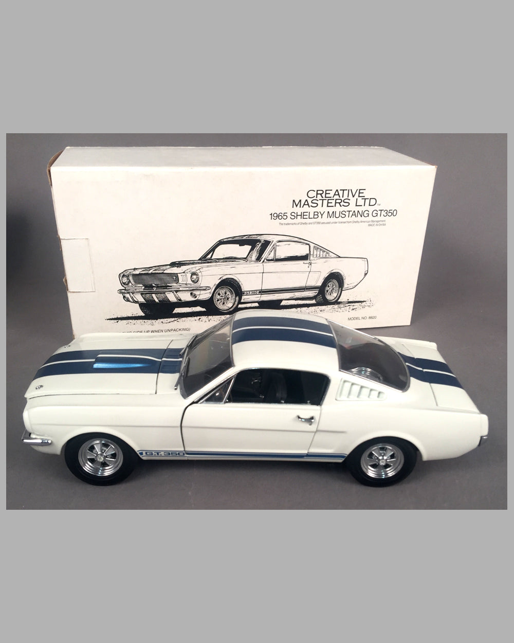 1965 Shelby Mustang GT 350 die cast model