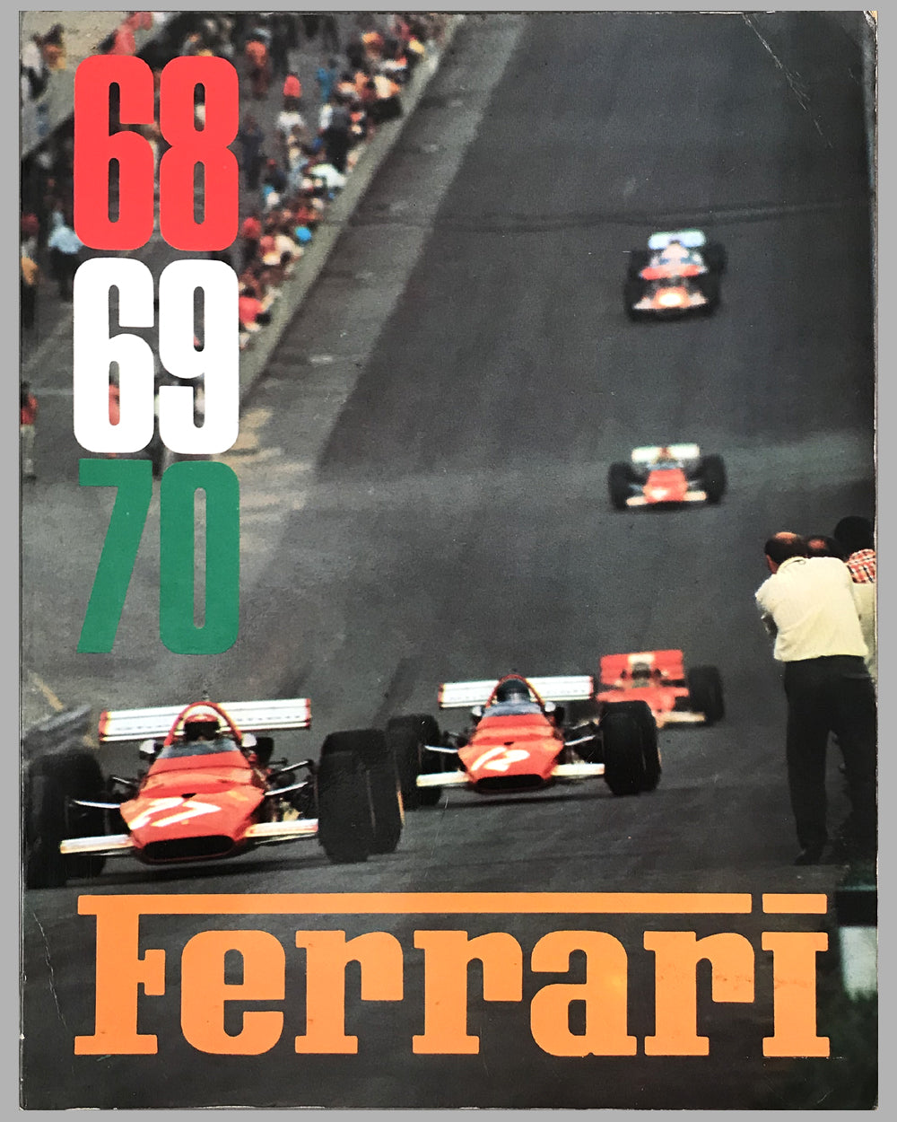 1968, 1969 &amp; 1970 combined original Ferrari Yearbook