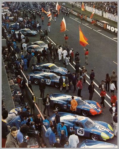1969 - 24 Heures du Mans original poster 2