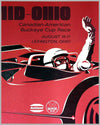 1969 Mid-Ohio Can-Am Buckeye Cup Race original event poster 2