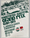 1969 Monterey Can-Am Grand Prix original and official poster