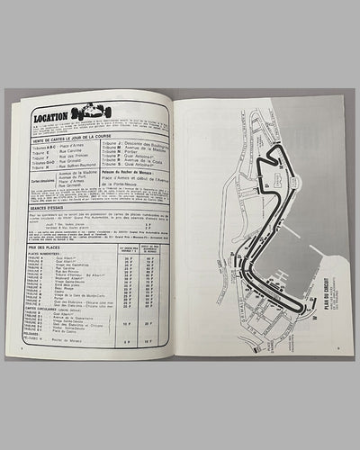 1970 Grand Prix of Monaco official race program 4