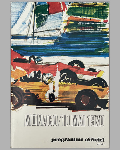 1970 Grand Prix of Monaco official race program