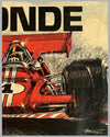 1971 Grand Prix of France original and official poster by Boiven 2