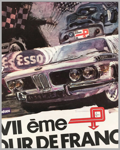17th Tour de France Automobile, 1972 original poster 3