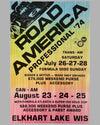 1974 Road America original race poster