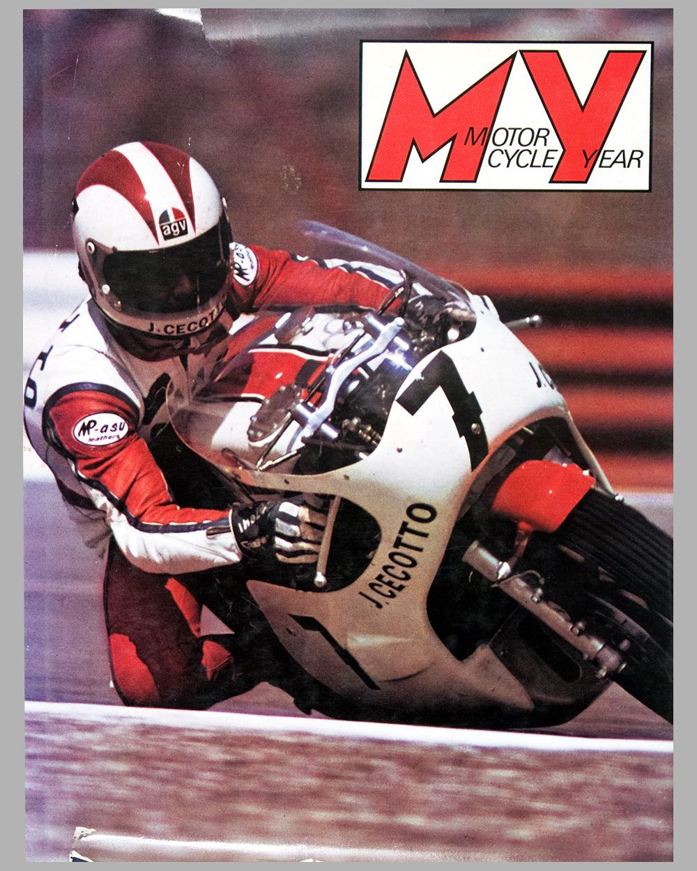 Motorcycle Year 1975 / 76 No. 1 book published by Edita