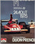 1975 Grand Prix de Suisse (Swiss G.P.) original poster, held in Dijon France 2