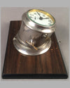 8 Day Ship Clock mounted on wooden base for hanging 2
