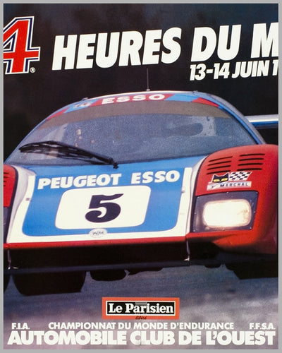 1981 - 24 Heures du Mans Original Poster 2