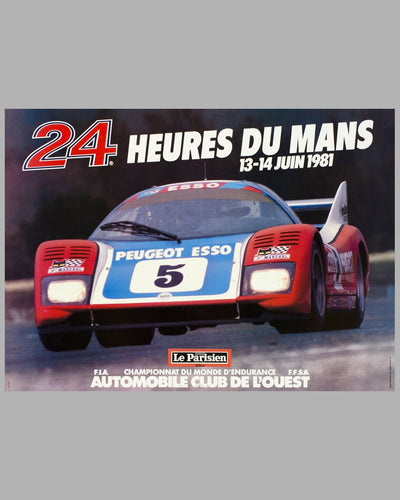 1981 - 24 Heures du Mans Original Poster