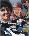 1984 Grand Prix of France Dijon-Prenois original event poster 2
