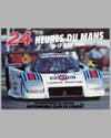 1984 - 24 Heures du Mans Original Poster
