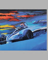 1985 Formula One Grand Prix poster by Simbari 2