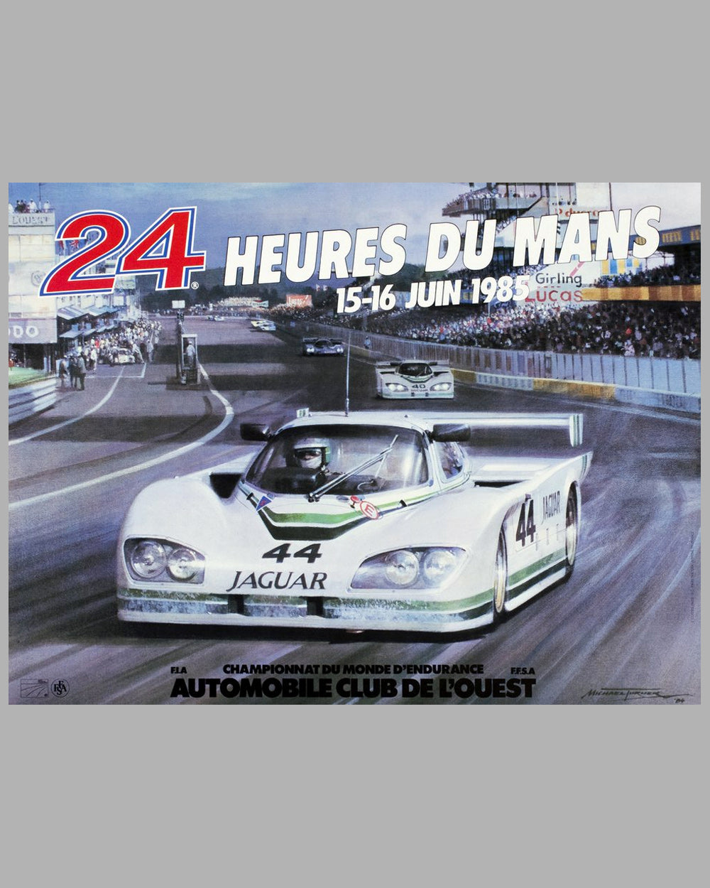 1985 - 24 Heures du Mans Original Poster