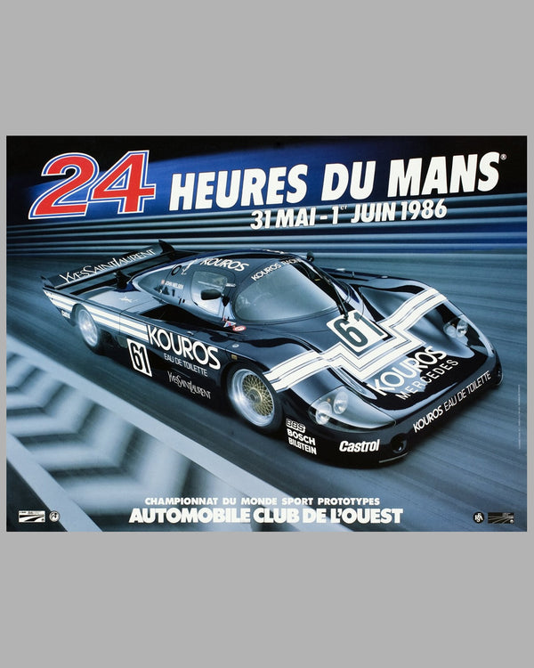 24 Heures Du Man Racing Poster - Metal Advertising Wall Sign