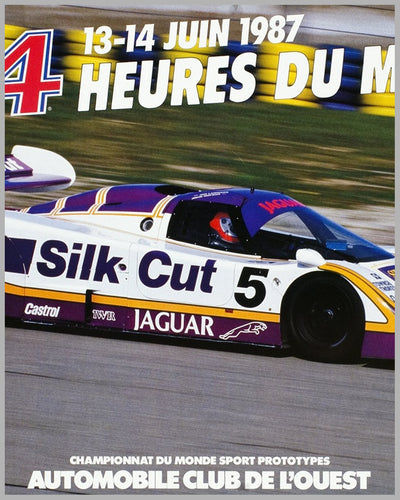 1987 - 24 Heures du Mans Original Poster 2