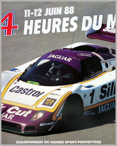 1988 - 24 Heures du Mans Original Poster 2