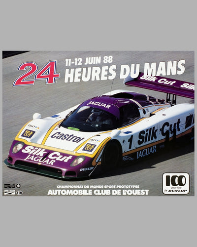 1988 - 24 Heures du Mans Original Poster