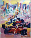 1984 Dallas Grand Prix poster by LeRoy Neiman 3