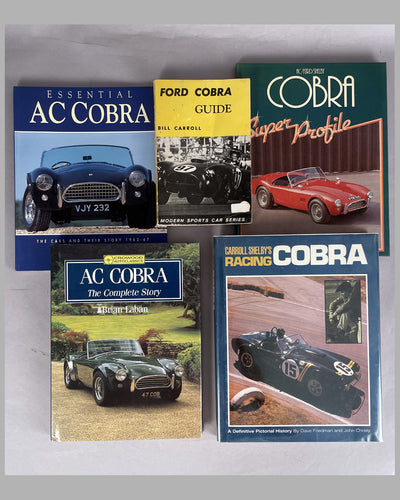 Collection of 9 out of print AC Cobra books by different authors 2