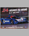 1990 - 24 Heures du Mans Original Poster