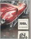 1990 Mille Miglia Official Event Poster Study by Jorge Ferreyra 4