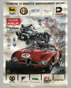 1990 Mille Miglia Official Event Poster Study by Jorge Ferreyra 2
