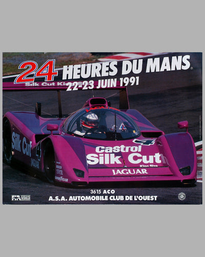 1991 - 24 Heures Du Mans Original Poster