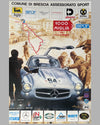1994 Mille Miglia official poster by Enzo Naso