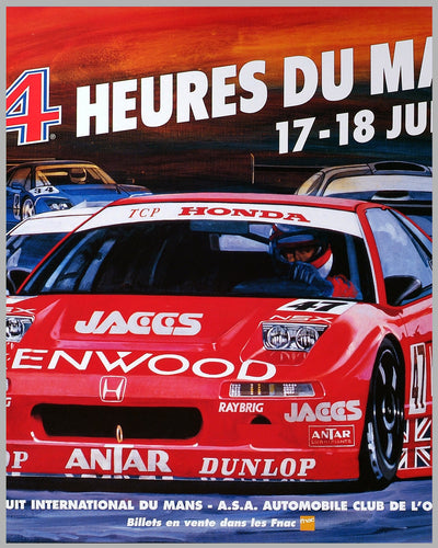 1995 - 24 Heures Du Mans Original Poster 2