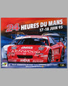 1995 - 24 Heures Du Mans Original Poster