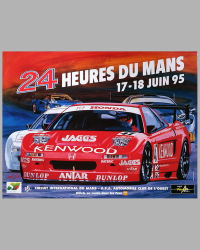 1995 - 24 Heures Du Mans Original Poster