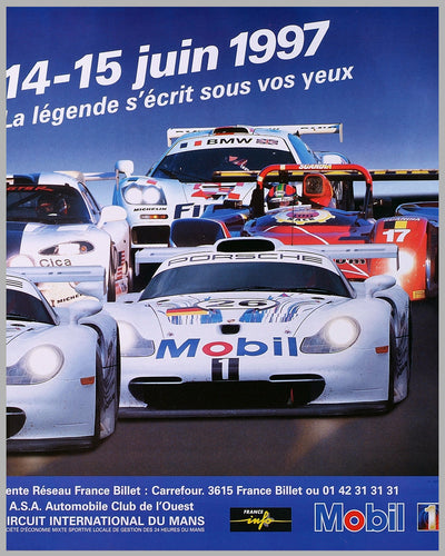 1997 - 24 Heures du Mans Original Poster 2