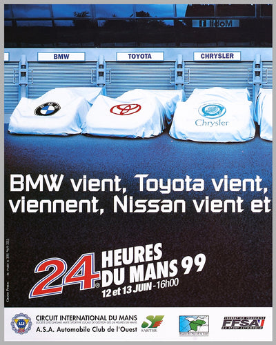 1999 - 24 Heures du Mans Original Poster 2