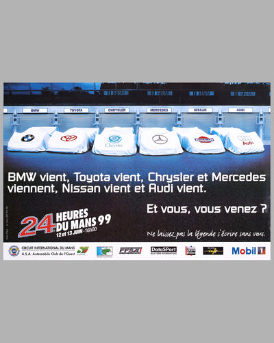 1999 - 24 Heures du Mans Original Poster