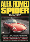 Alfa Romeo Spider book compiled by R. M. Clarke, 1966-1987
