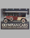 The Olympian Cars book by R. B. Carson, 1st ed., 1976
