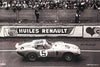 1964 24 hours of Le Mans Photograph on Vinyl Banner
