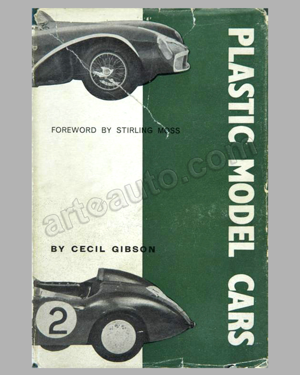 Plastic Model Cars book by C. Gibson, 1st ed.