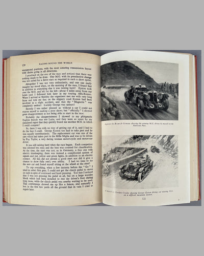 "Racing Around the World" book by Count Giovanni Lurani, 1936 2