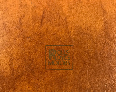 Rolls-Royce Silver Shadow original factory carpet selector sales kit, 1970’s