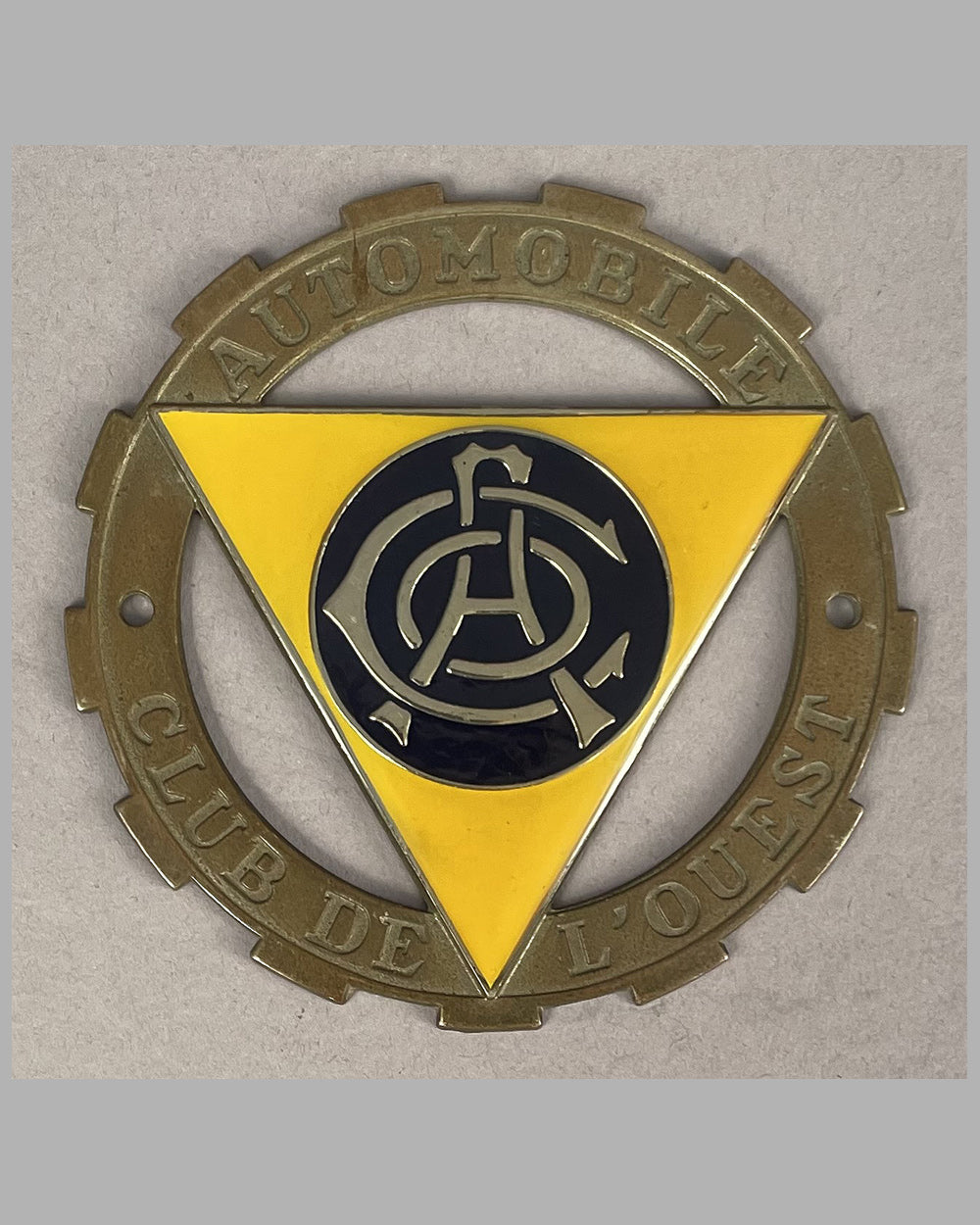 ACO (Automobile Club de l&#39;Ouest) grill or dashboard badge