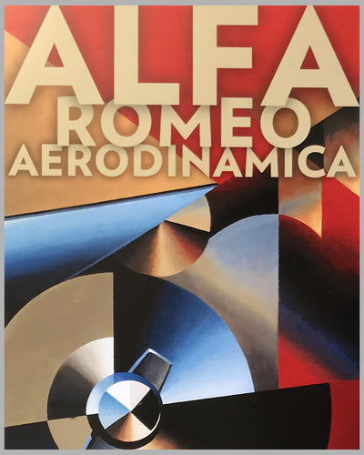 Alfa Romeo Aerodinamica poster by Alain Lévesque