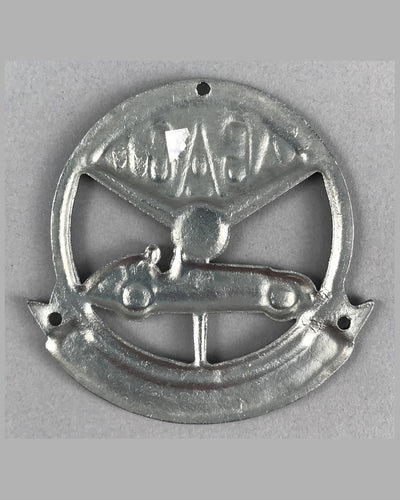AGACI - Association Francaise des Coureurs en Automobile grill badge, 1930's 2